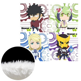 『Dimension W』ミニタオル　全4種