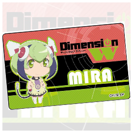 Dimension W プレートバッジ 百合崎ミラ